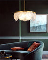 WOMO Round Textured/Seeded Glass Chandelier-WM2741 thumbnail