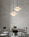 WOMO Flying Saucer Alabaster Pendant Light-WM2878 thumbnail