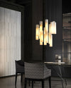 WOMO Cascading Cylinder Alabaster Chandelier-WM2827 thumbnail
