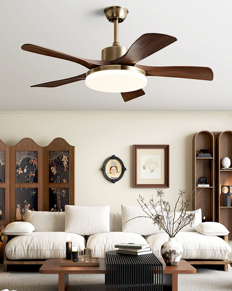 WOMO 5 Blade Ceiling Fan with Bright Light - WM5163