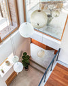 WOMO Fiberglass Globe Pendant Light-WM2577 thumbnail