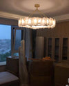 WOMO Alabaster Round Chandelier-WM2392a thumbnail
