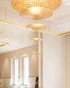 WOMO Gold Tiered Discs Chandelier-WM2475 thumbnail