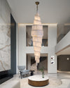 WOMO Tiered Alabaster Staircase Chandelier-WM2928 thumbnail