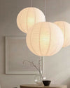 WOMO Rice Paper Globe Pendant Light-WM2722 thumbnail