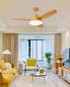 WOMO 3 Wood Blade Ceiling Fan Lamp-WM5090 thumbnail