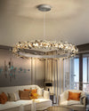 WOMO Tiered Circular Crystal Chandelier-WM2726 thumbnail