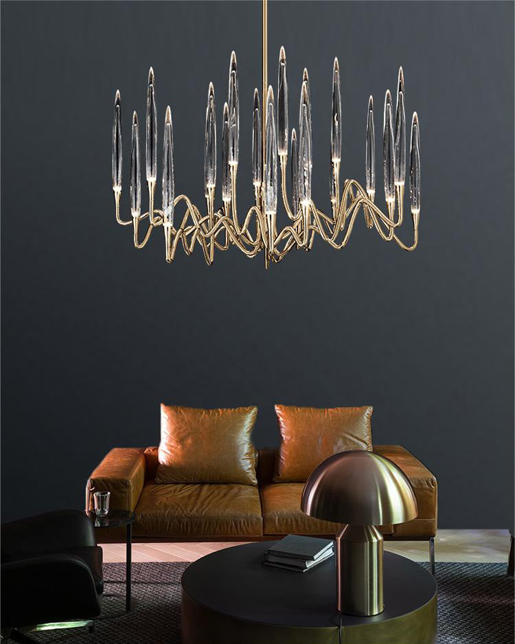 WOMO Crystal Candlestick Chandelier-WM2602
