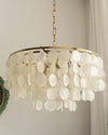 WOMO Capiz Round Chandelier-WM2474 thumbnail