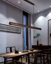 WOMO Walnut Linear Led Pendant Light-WM2521 thumbnail