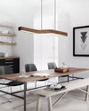WOMO Wood Linear Pendant Light-WM2443 thumbnail