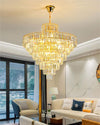 WOMO Large Cascading Crystal Chandelier-WM2917 thumbnail