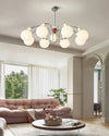 WOMO Glass Globe Arm Chandelier-WM2598 thumbnail