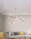 WOMO Adjustable Gold Branch Chandelier-WM2511 thumbnail