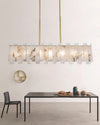 WOMO Rectangular Alabaster Chandelier-WM2856 thumbnail