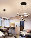 WOMO Tiered Circular Led Chandelier-WM2458 thumbnail
