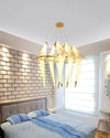WOMO Origami Bird Oval Chandelier-WM2737 thumbnail
