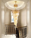 WOMO Cascading Crystal Chandelier-WM2387 thumbnail