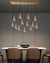 WOMO Raindrop Glass Chandelier-WM2810 thumbnail