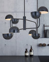 WOMO Post Modern Black Dome Chandelier-WM2753 thumbnail