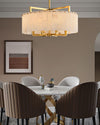 WOMO Round Alabaster Chandelier-WM2390a thumbnail