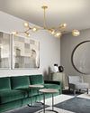 WOMO Branch Colored Glass Chandelier-WM2655 thumbnail