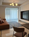 WOMO Frosted Glass Arm Chandelier-WM2797 thumbnail