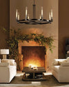 WOMO Candle Round Chandelier-WM2815 thumbnail