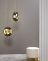 WOMO Pendulum Glass Disc Pendant Light-WM2501 thumbnail