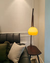 WOMO Hanging Wood Floor Lamp with Table-WM7130 thumbnail