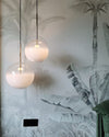 WOMO Milk Glass Globe Pendant Light-WM2674 thumbnail