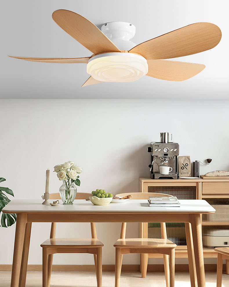 WOMO 52 inch Low Profile Ceiling Fan with Bright Light - WM5165