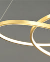 WOMO Swirl Led Brass Pendant Light-WM2354 thumbnail