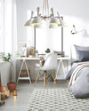 WOMO Adjustable Shaded Chandelier-WM2528 thumbnail