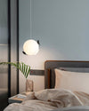 WOMO Frosted Glass Globe Pendant Light-WM2580 thumbnail
