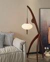 WOMO Flying Saucer Tripod Wood Floor Lamp-WM7136 thumbnail