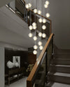 WOMO Glass Ball Rain Chandelier-WM2647 thumbnail