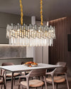 WOMO Oblong Crystal Chandelier-WM2783 thumbnail