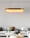 WOMO Long Oval Glass Chandelier-WM2410 thumbnail