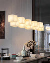 WOMO Cubic Staggered Alabaster Pendant Light-WM2852 thumbnail