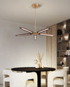 WOMO 3/5 Light Wood Pendant Light-WM2524 thumbnail