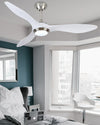 WOMO Coastal White Large Ceiling Fan Lamp-WM5055 thumbnail