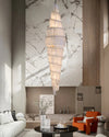 WOMO Tiered Alabaster Staircase Chandelier-WM2928 thumbnail