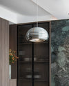 WOMO Silver Fluted Dome Pendant Light-WM2660 thumbnail
