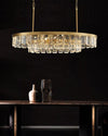WOMO Long Oval Crystal Chandelier-WM2541 thumbnail