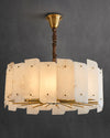 WOMO Alabaster Round Chandelier-WM2391 thumbnail