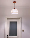 WOMO Dome Linen Pendant Light-WM2939 thumbnail
