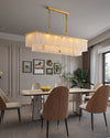WOMO Rectangular Alabaster Chandelier-WM2854 thumbnail