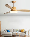 WOMO 3 Wood Blade Ceiling Fan Lamp - WM5174 thumbnail