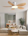WOMO Low Profile Ceiling Fan with Bright Light - WM5153 thumbnail